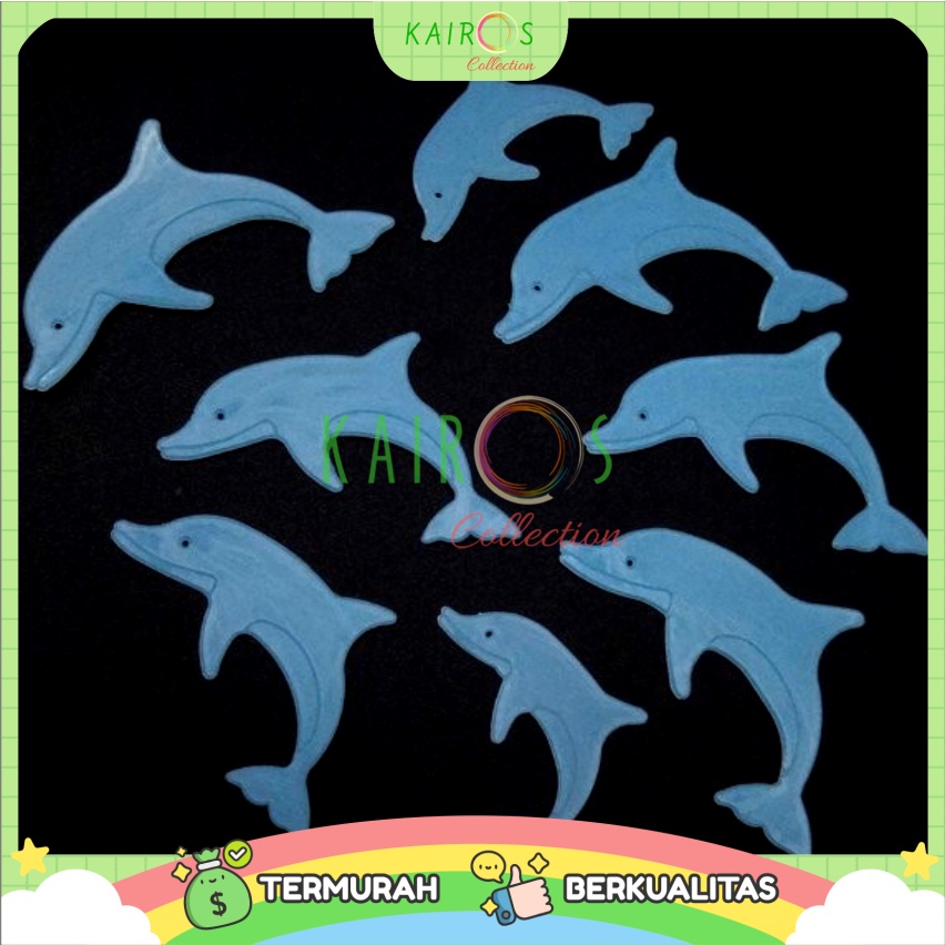 Sticker Dinding Glow In The Dark Animal Dinosaurus