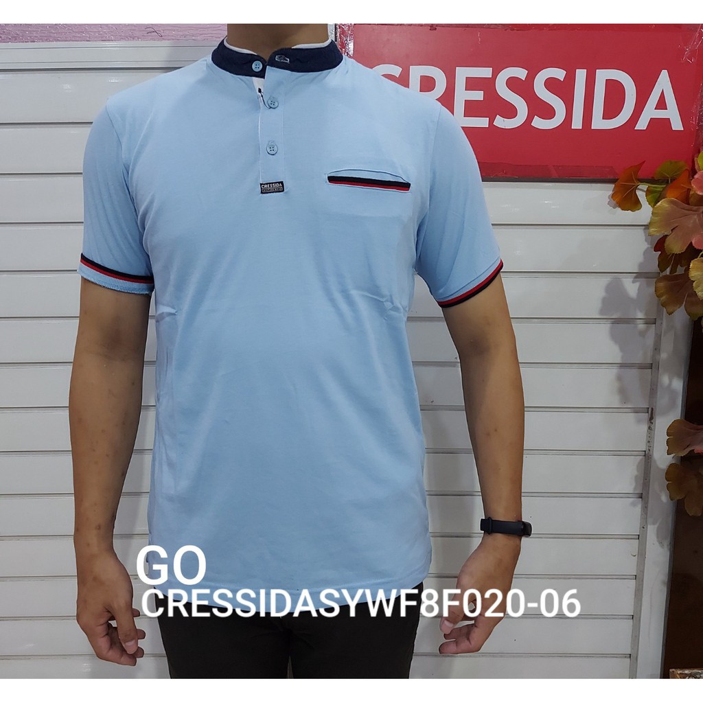 BB CRESSIDA 06 KAOS KERAH Cowok Pakaian Pria Kaos Polo 100% orIginal keren!