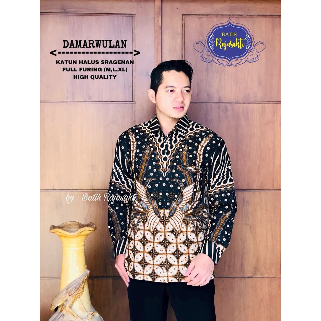 DARMA WULAN RAJASAKTI KEMEJA BATIK SOLO PRIA LENGAN PANJANG PENDEK LAPIS FURING ATASAN PREMIUM MODERN KATUN HALUS JABBAR DUO AURELIO KEMBAR SIAM KERTAJAYA NAVI SEKAR JAGAT NAWASENA NATAWIJAYA WISNUTAMA NAWAYASA JOKOWI AMMAR BRAHMAMEWAH BIRU CAKRAWANGSA