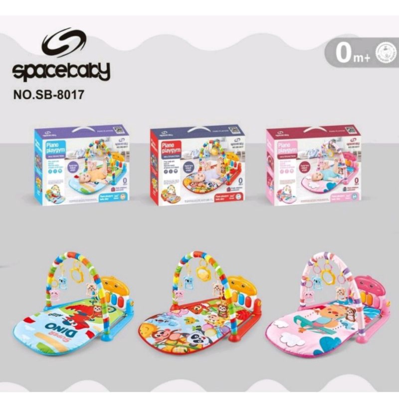 Spacebaby SB8011/ SB8013/SB8017 Piano Playgym (Playmat) 0m+