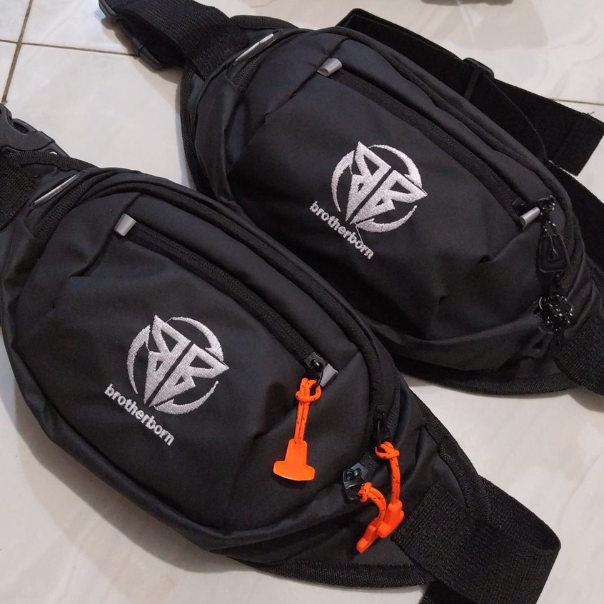 Tas Slempang pinggang Waistbag Pria Anti air keren