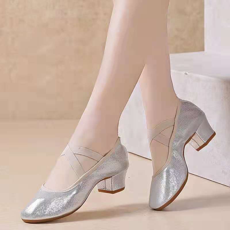 GRISELLE - Sepatu Dansa Latin/ Line Dance Heels Anggun