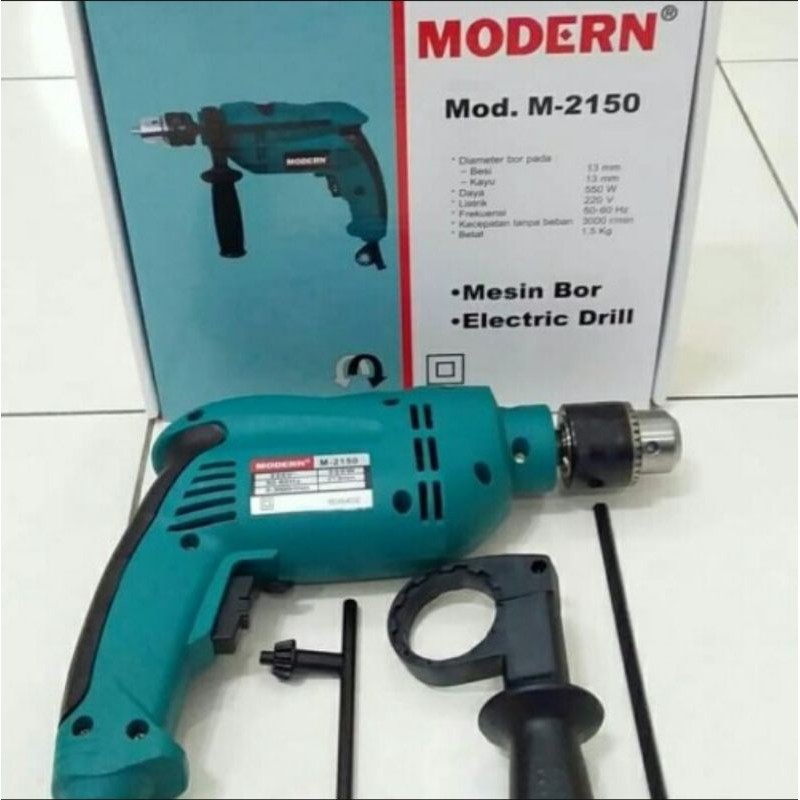 mesin bor tangan 13mm modern M2150