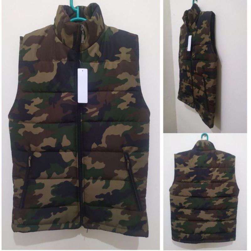 Rompi Perasut Loreng Army