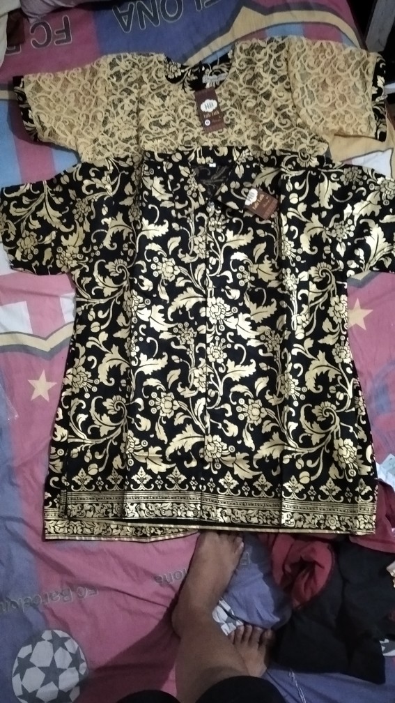 Couple Batik Sania Ruffle Ori Ndori Jowi Dnt Prada Dress Batik