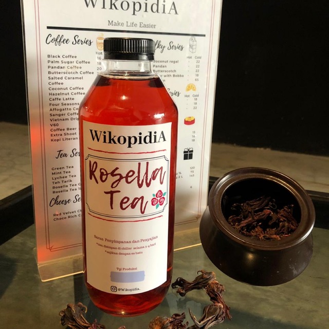 

Rosella tea, teh rosela, teh diet