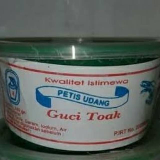 

Petis udang cap guci toak 250 gram