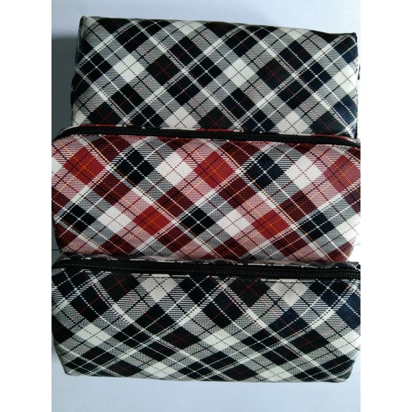 

Pencil Case/Tempat/Kotak/Tepak Pensil Kain Resleting kotak