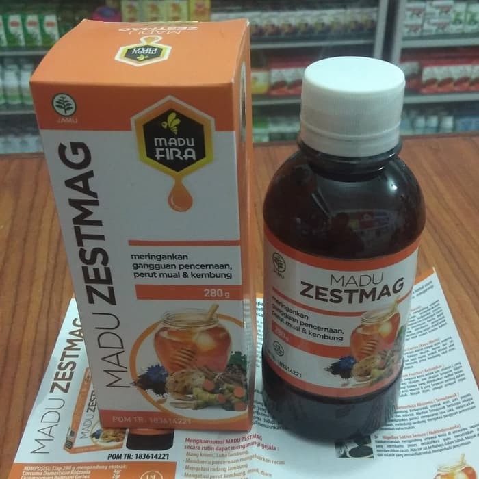 

Madu Zestmag Obat Herbal Spesial Pencernaan Mag Perut Mual Kembung