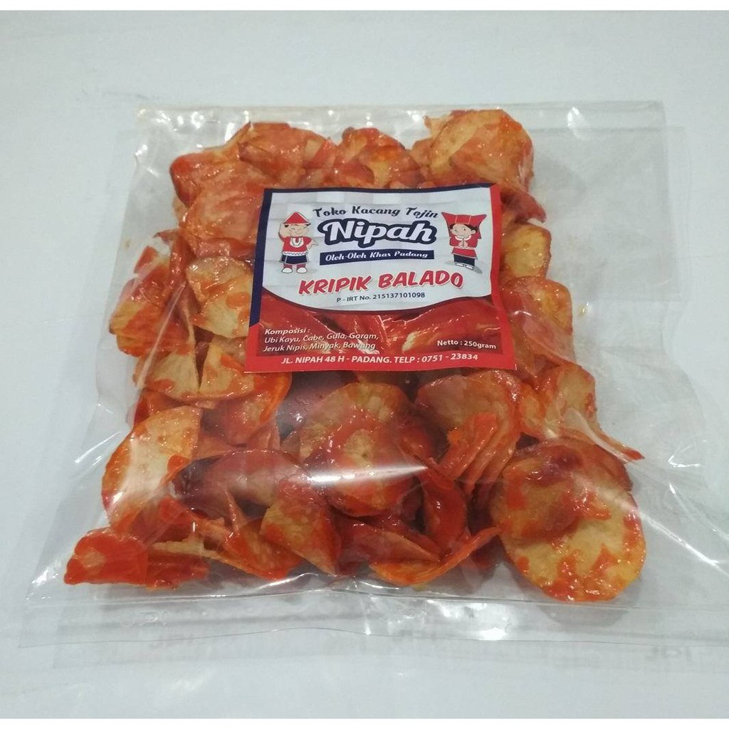 

Keripik Sanjai Balado Nipah Bulat 250 gram Kripik Sanjay