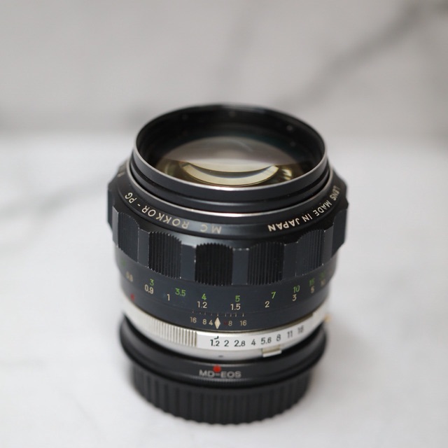 Minolta MC Rokkor PG 58mm f1.2 (RARE ITEM)