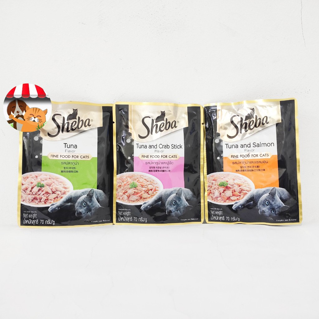 Makanan Kucing Sheba Pouch All Variant - Cat Food