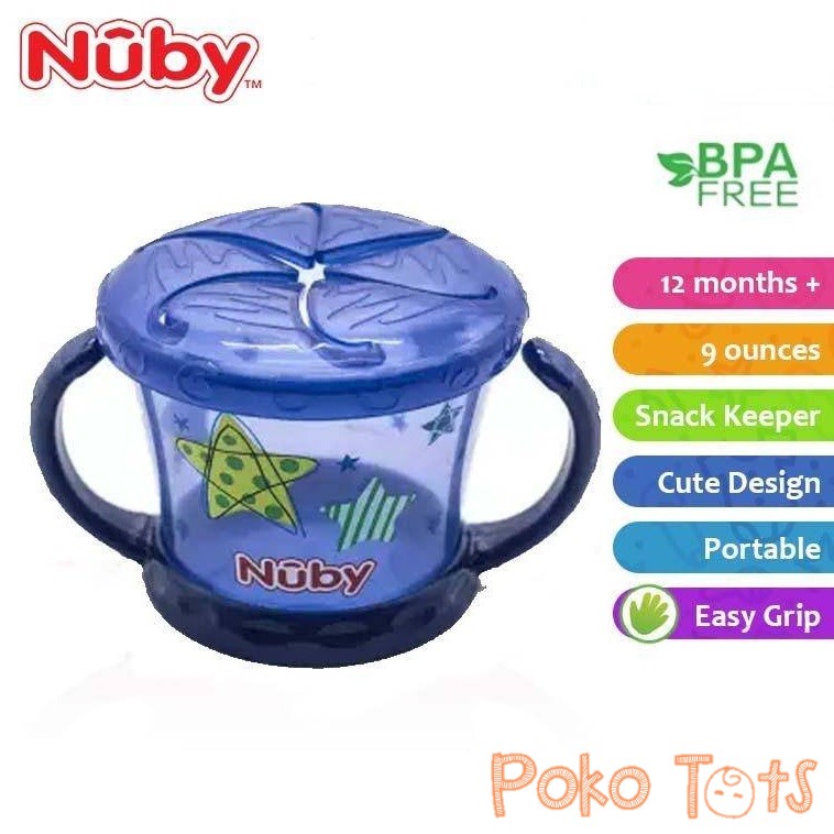 Nuby Snack Keeper Tempat Penyimpanan Snack/Cemilan Bayi