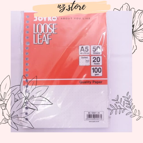 

[naza.id]Loose Leaf DOT A5 B5 100 GRAM GSM Joyko