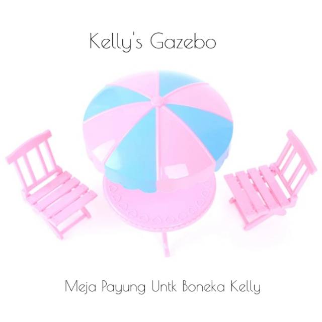 Kursi Payung Gazebo Boneka Kelly