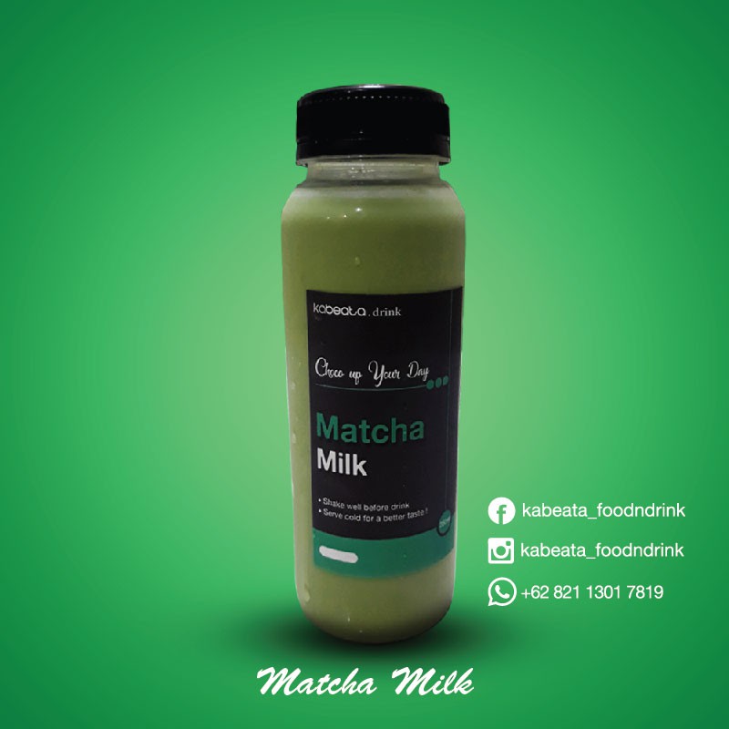 

KABEATA DRINK - Green Tea Milk 250 ml