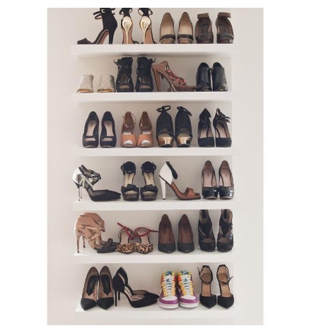 RAK DINDING KAYU AMBALAN GANTUNG MULTIFUNGSI 100 CM PUTIH