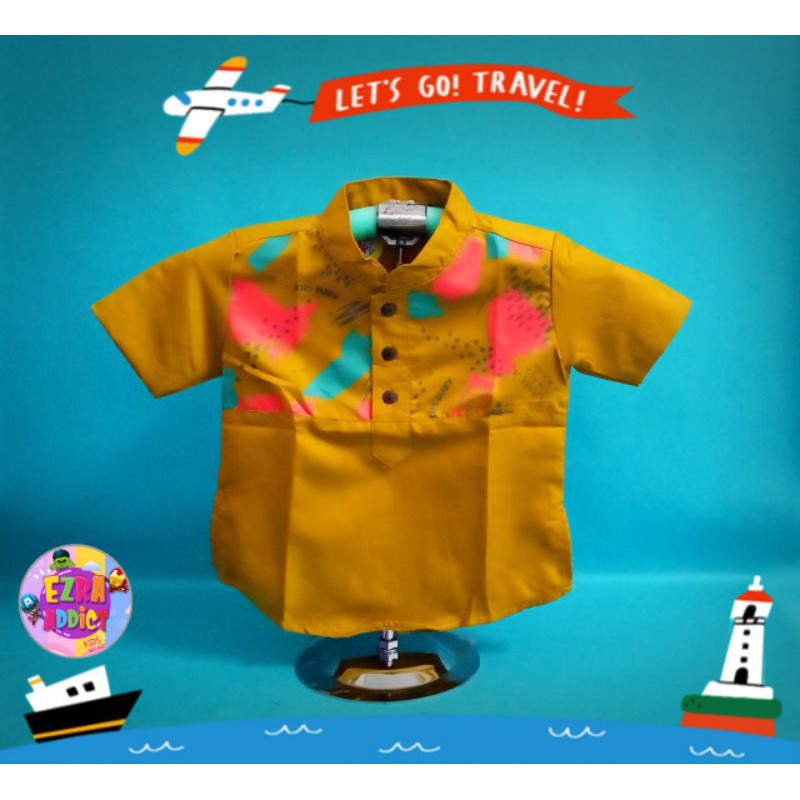 NEW (1-5 th) Koko Taqi - Koko Anak - Kurta Anak - Sarkoci - Baju Muslim Anak - Baju Anak Laki Laki