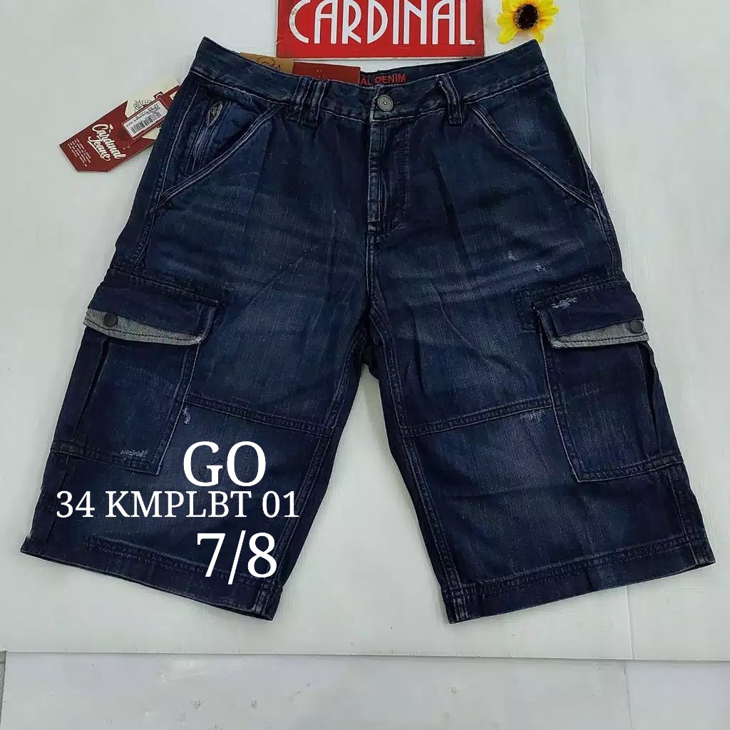 gof 34-KPL CARDINAL KEMPOL CASUAL Celana Pendek Cowok Celana Kempol Fashion Pria Brand Kekinian