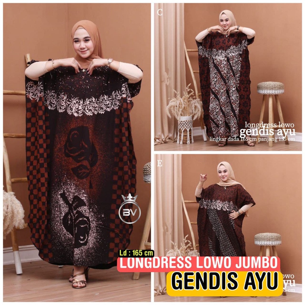 LONGDRESS JUMBO LOWO GELIS AYU / DRESS ARAB RENDA  / KAFTAN DRESS / DASTER DAILY / LONGDRESS  KAFTAN