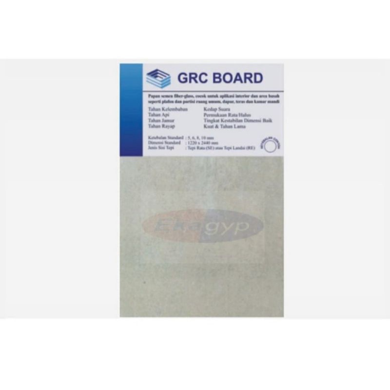 Grc board 6mm 122x244