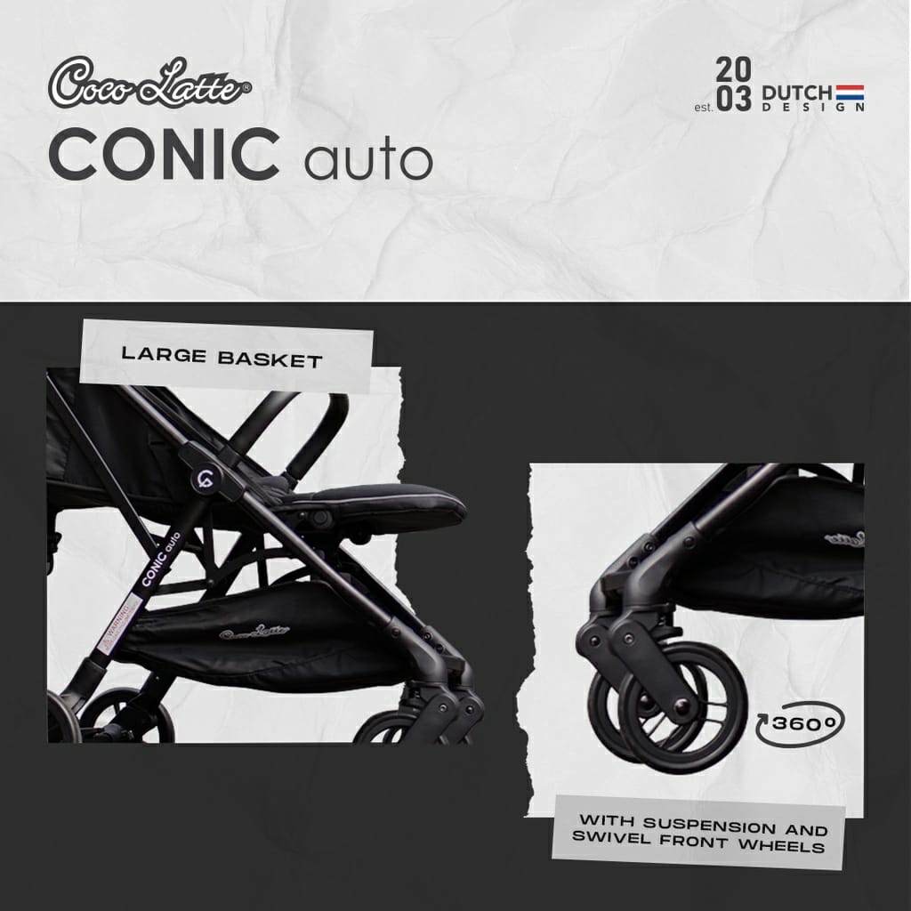 Cocolatte Stroller Conic Auto - CL CB70152