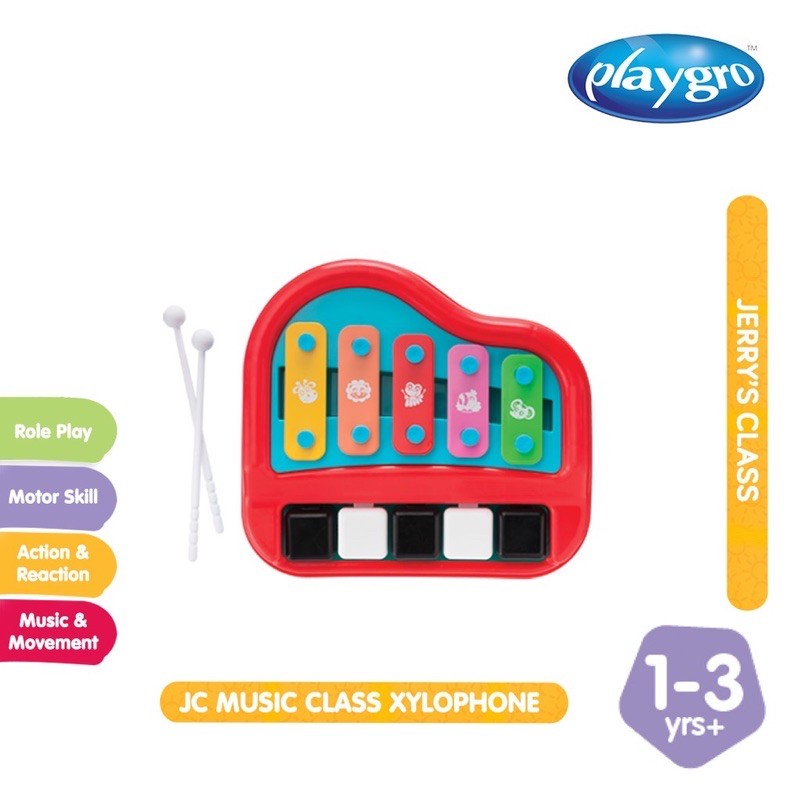 Playgro Music Class Xylophone - Mainan bayi