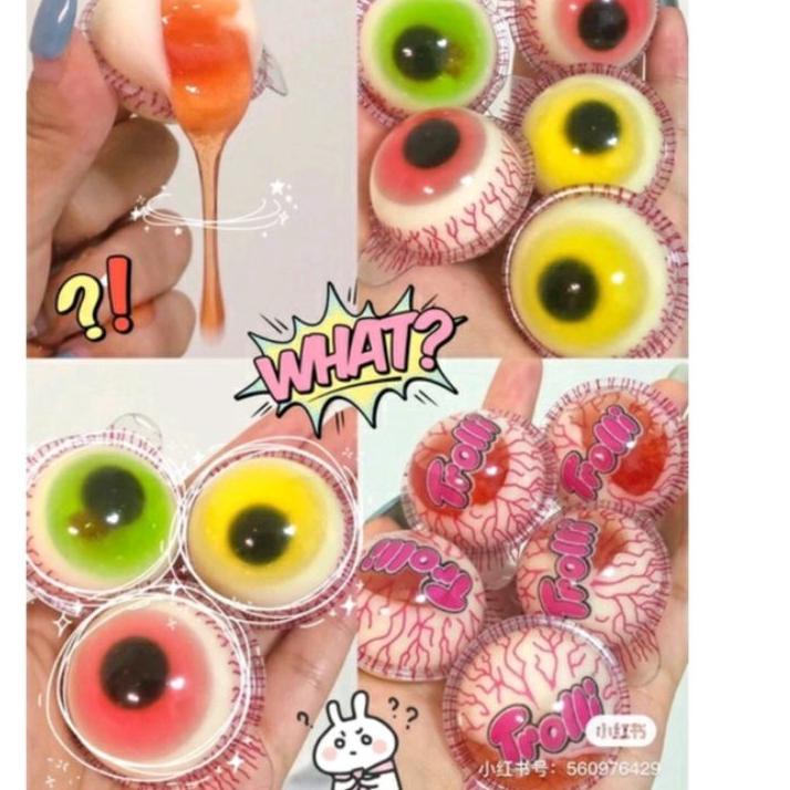 

(IHF➼) [1PCS] Trolli Planet Gummy/Dragon Eye/Soccer Ball/Stella Ball/Permen Korea ➠➼ ➲ 97