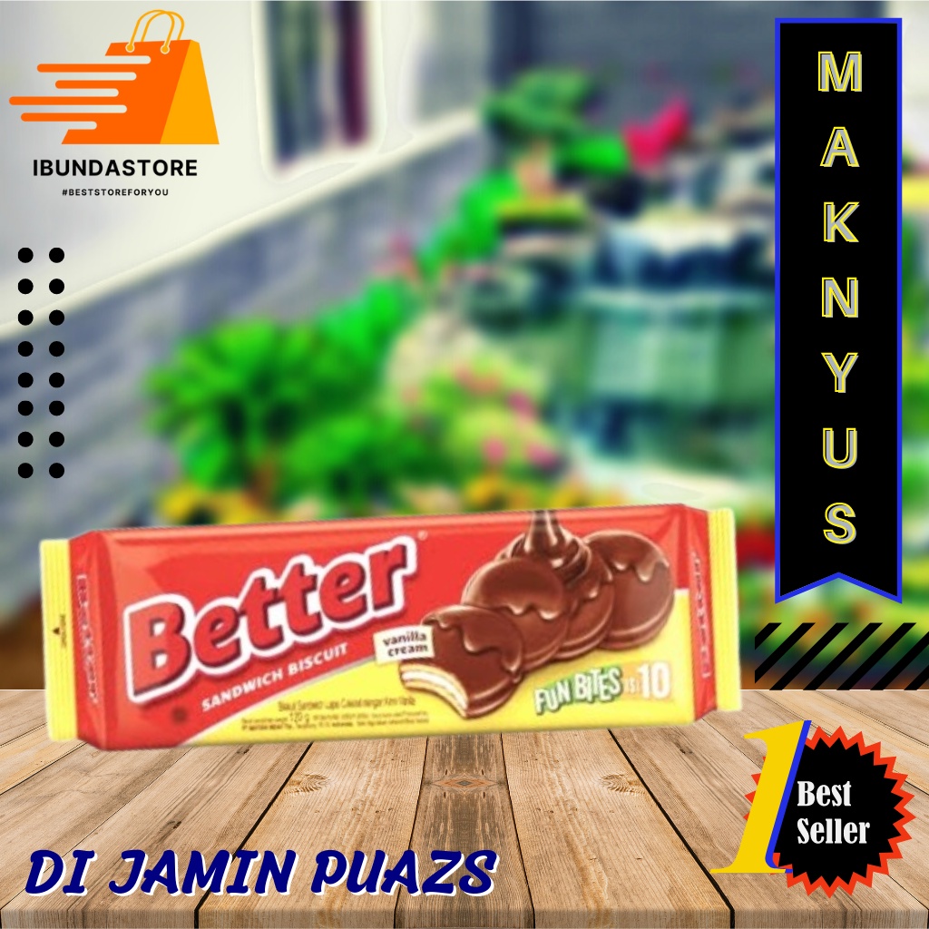 

Better Fun Bites 120g/ Better kemasan Ekonomis / Snack Murah Surabaya / Camilan Murah / Agen ibunda Surabaya / IBUNDASTORE