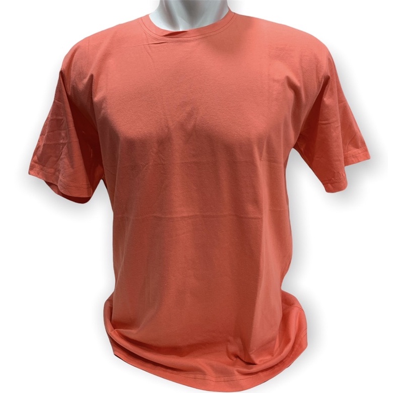 Dunia Polos 77 Kaos Polos Cotton Combed 30s Oren Bata Lengan Pendek