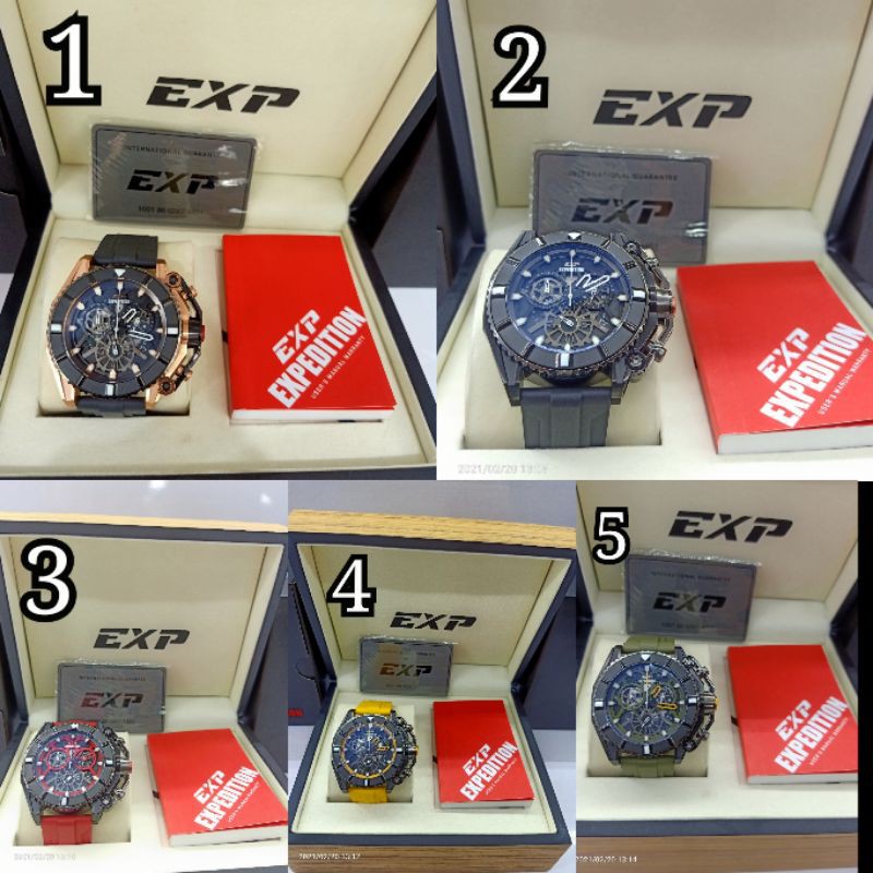 JAM TANGAN PRIA SPORT EXPEDITION  SE.3009.MB