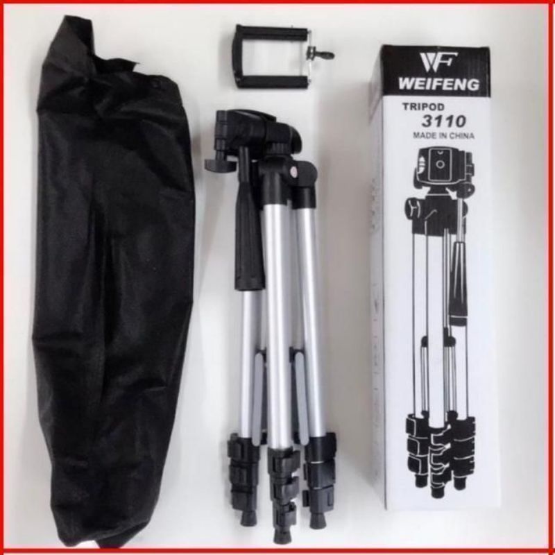 TRIPOD 3120 1M+HOLDER U-TRIPOD TINGGI 1 METER+HOLDER U 3110  -- PELANGI ACCESORIES 88