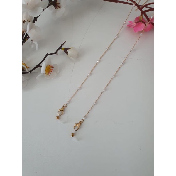 Rantai Kalung Masker / Kalung Masker Gold