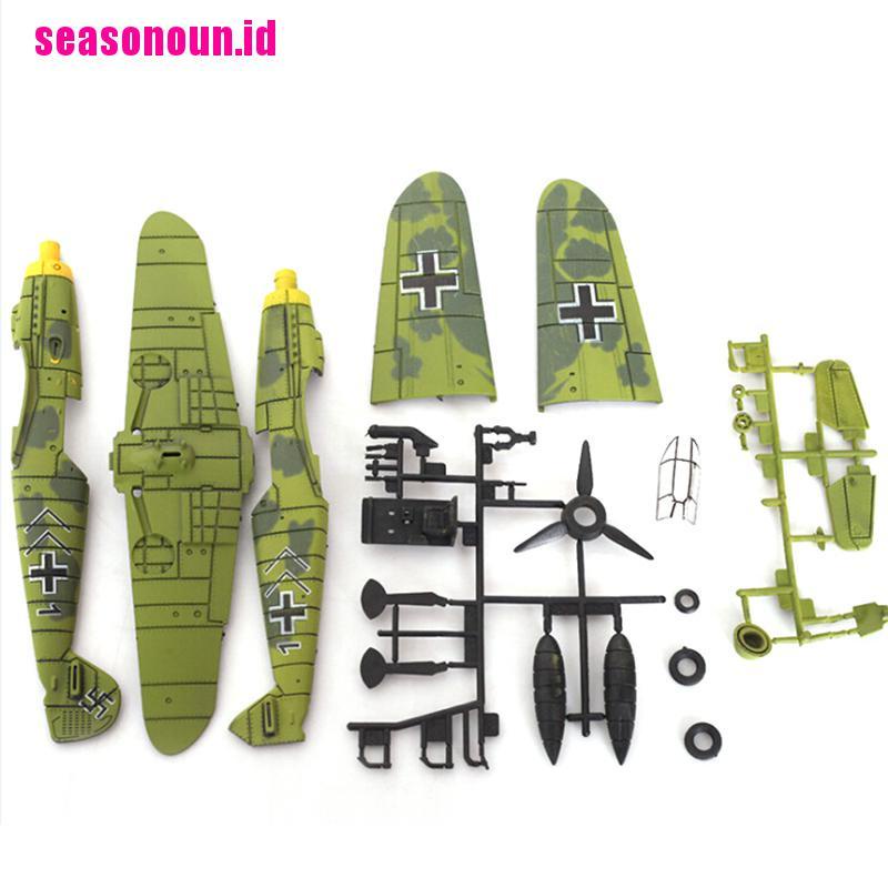 (seasonoun) 1pc Mainan model Pesawat Tempur Skala 1 / 48