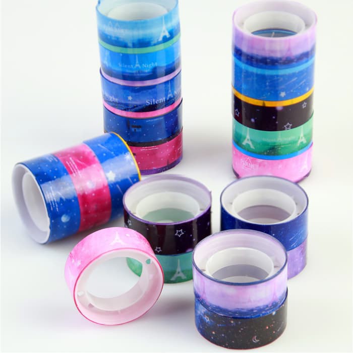 Starry Sky Washi Tape (10pcs)