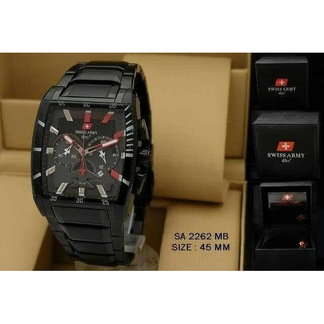 JAM TANGAN SWISS ARMY ORIGINAL CHRONO SPORT WATCH