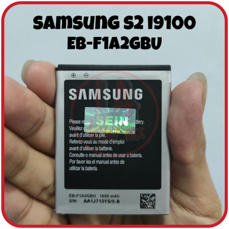 Baterai Battery Samsung S2 I9100 EB-F1A2GBU