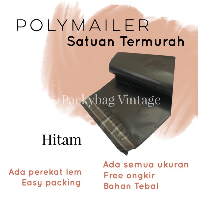 (SATUAN) POLYMAILER MURAH - PLASTIK PACKING (COLOURFUL SERIES)