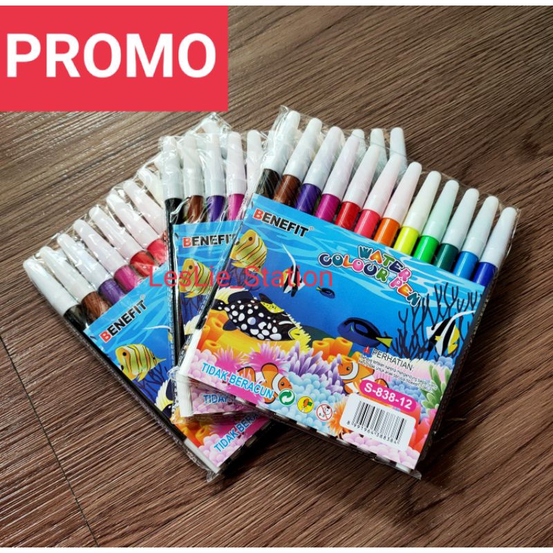 

Spidol 12 Warna besar Murah