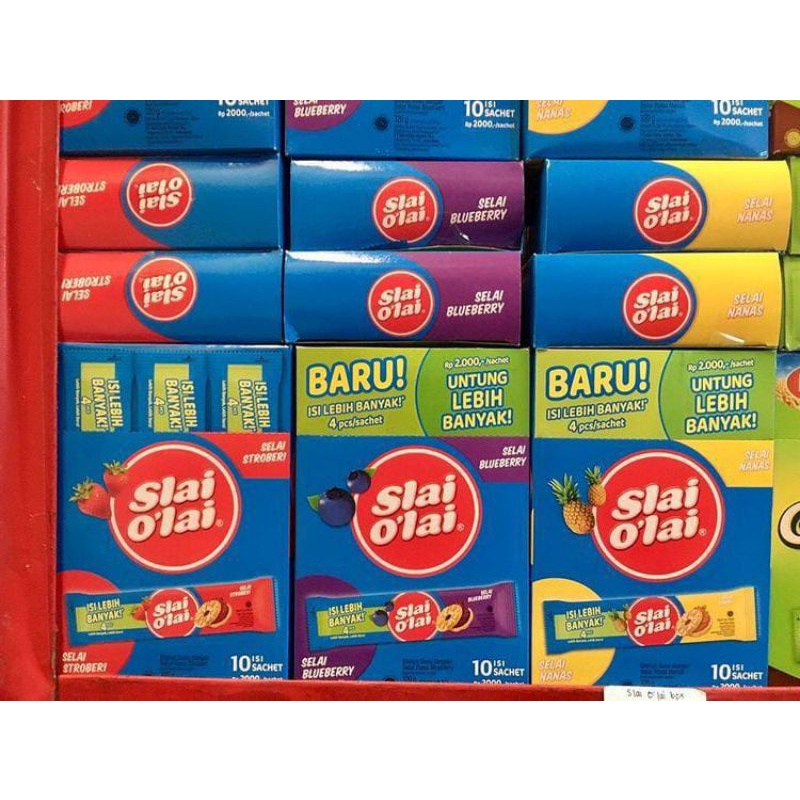 

SLAI O'LAI Kemasan Baru 1 Box isi 10 Pcs