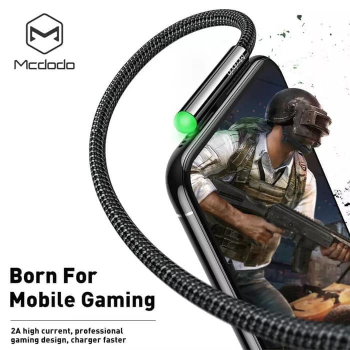 MCDODO CA-6270 KABEL DATA IPHONE GAMING USB LIGHTNING CABLE CHARGER 2A