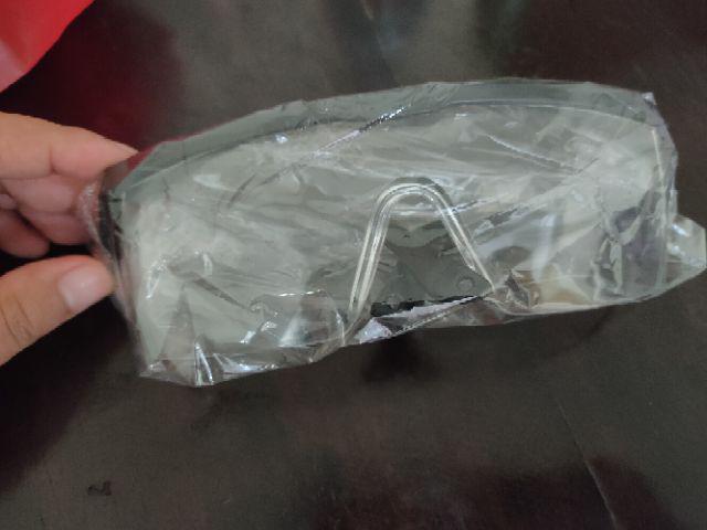 Kacamata Safety Bening / Clear Google List Hitam