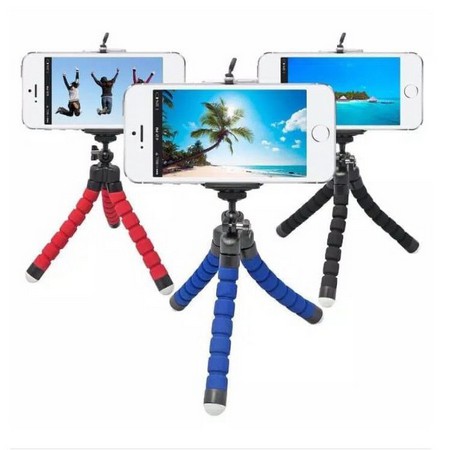 Mini Tripod Spider Flexibel With Free Holder U for Mobile Phone Tripot gurita