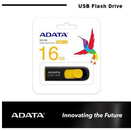 ITSTORE ADATA UV128 16GB 32GB  -  UFD Flashdisk MyFlash USB 3.2