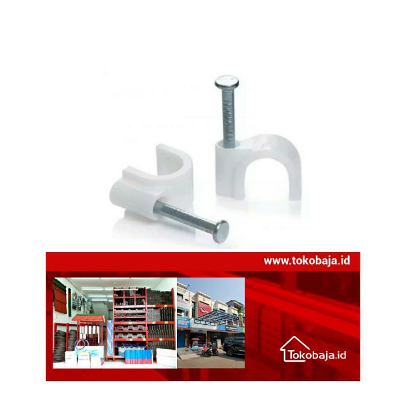 klem kabel agung beton 10mm