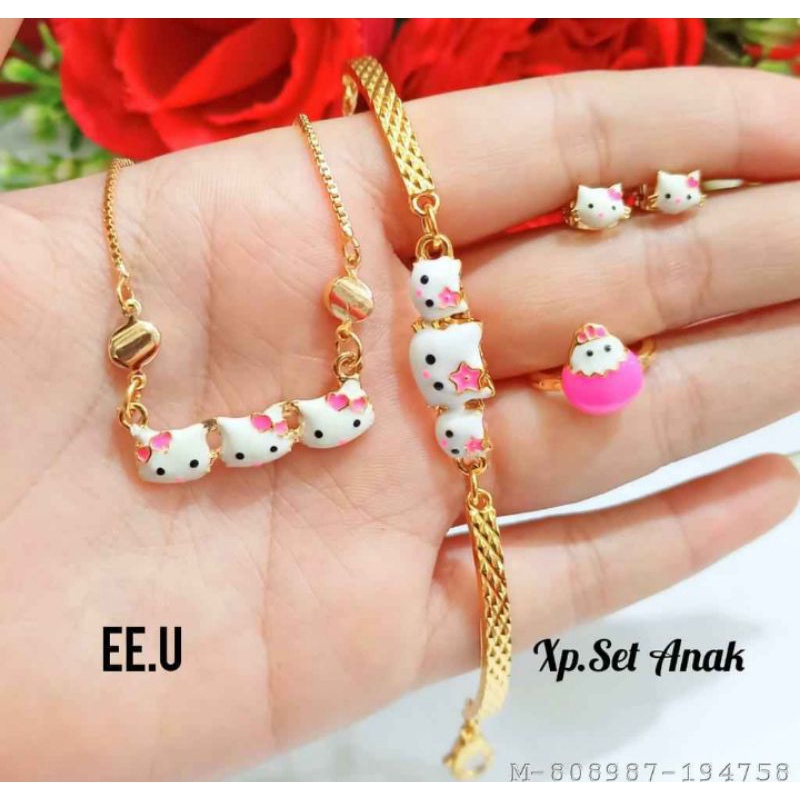 Set Anak hello Kitty 002