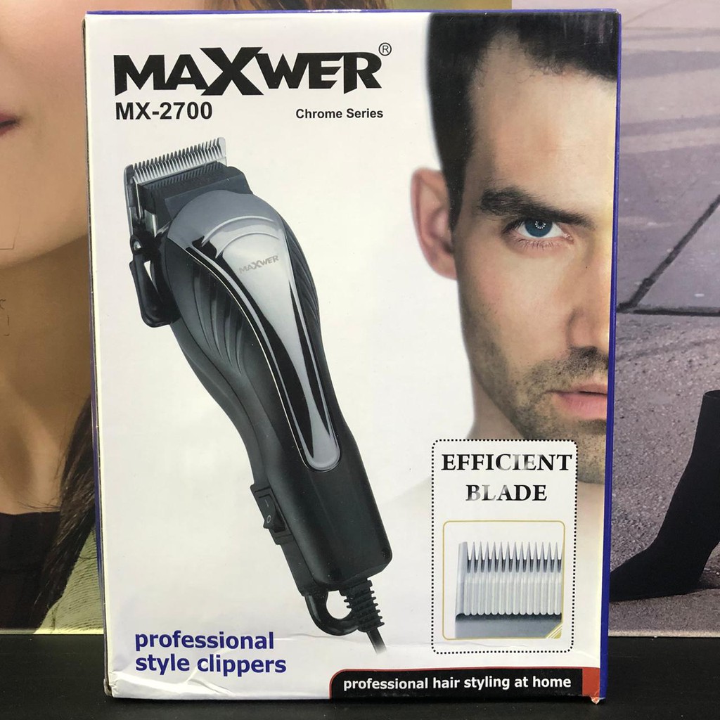 MAXWER CLIPPERS CHROME SERIES MX-2700