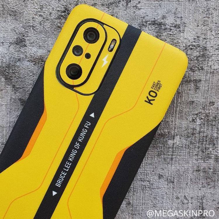 S10W Garskin Pocophone F3 Poco F3 Fullbody - isi 2 buah - yellow Terbaru