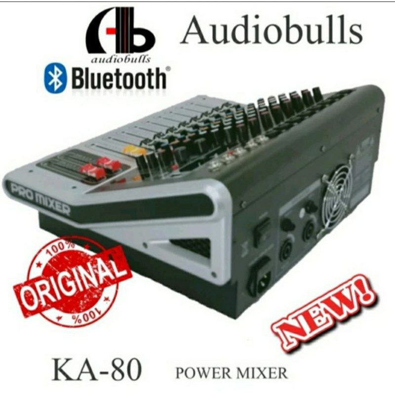 Power Mixer Audio AB audiobulls KA80 Premium Quality Original