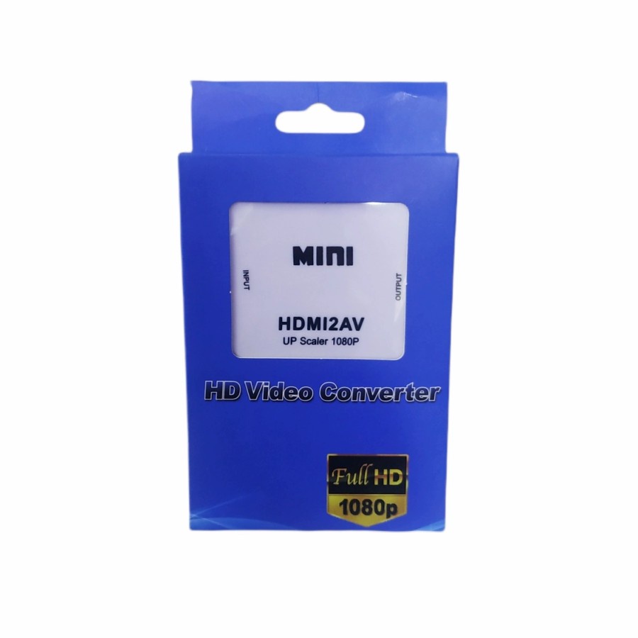 Converter HDMI to AV RCA Adapter Box Mini